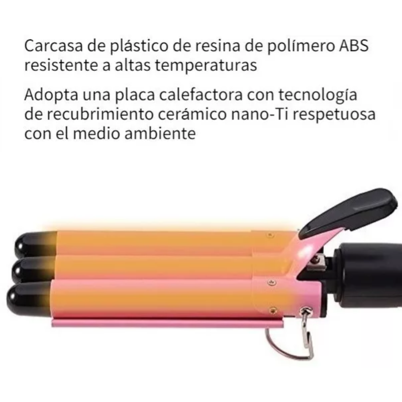 Waflera Cabello  Rizadora De Pelo .