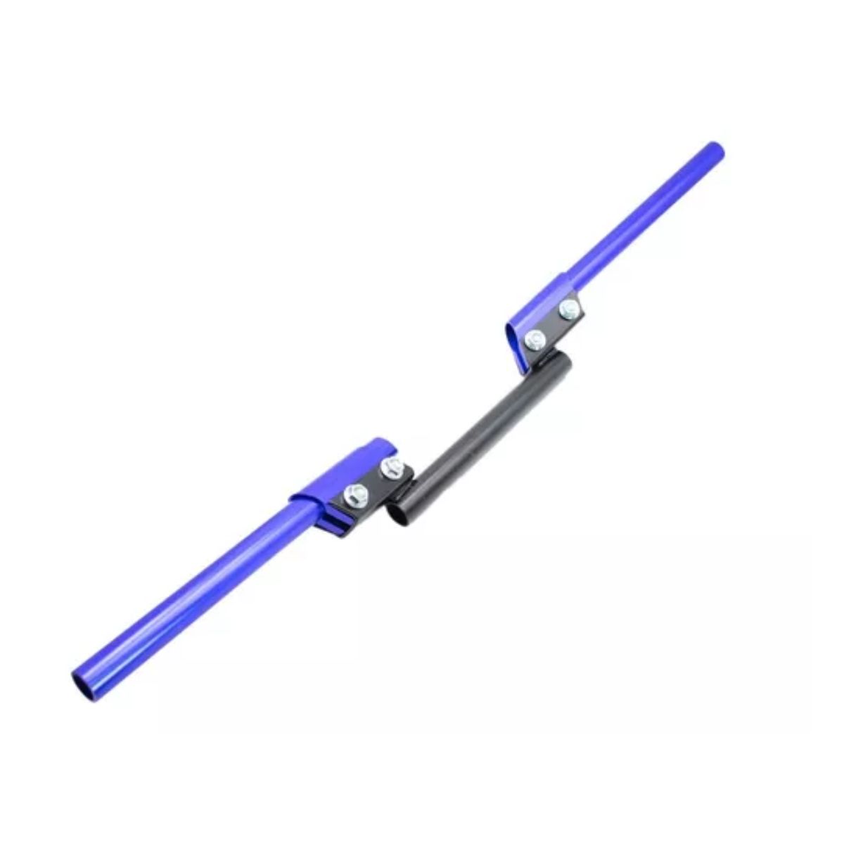 Manubrio Deportivo Moto Metalico Universal Posiciones 3 Pzs Azul