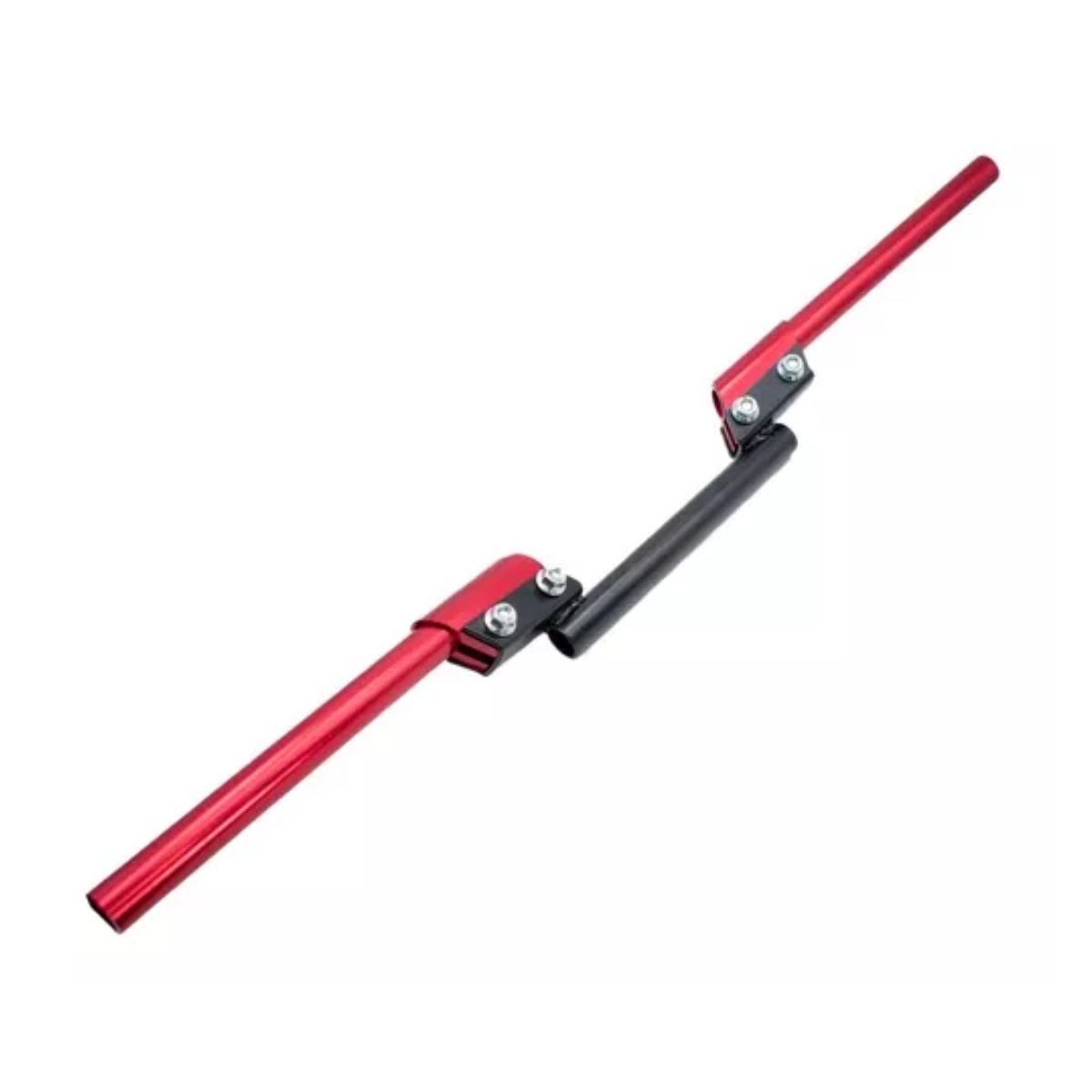 Manubrio Deportivo Moto Metalico Universal Posiciones Pzs ROJO