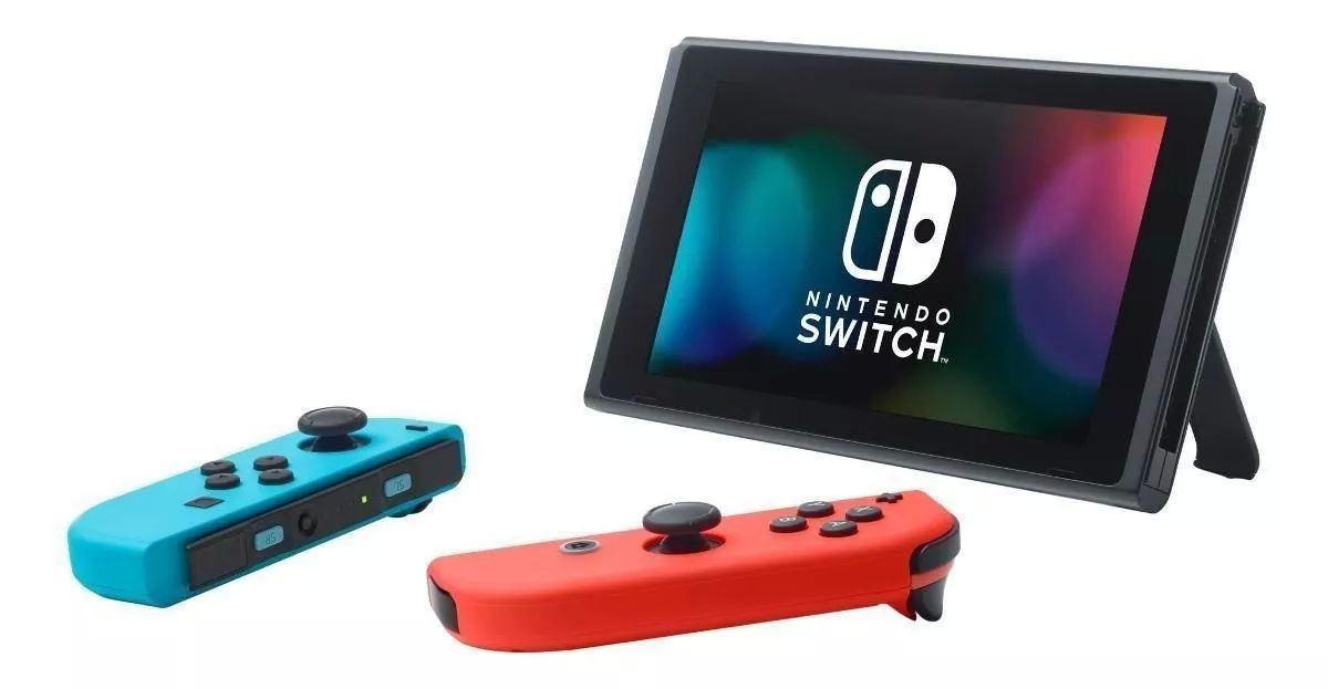 Nintendo Switch version 1.1 32GB Standard color rojo neón, azul neón y negro