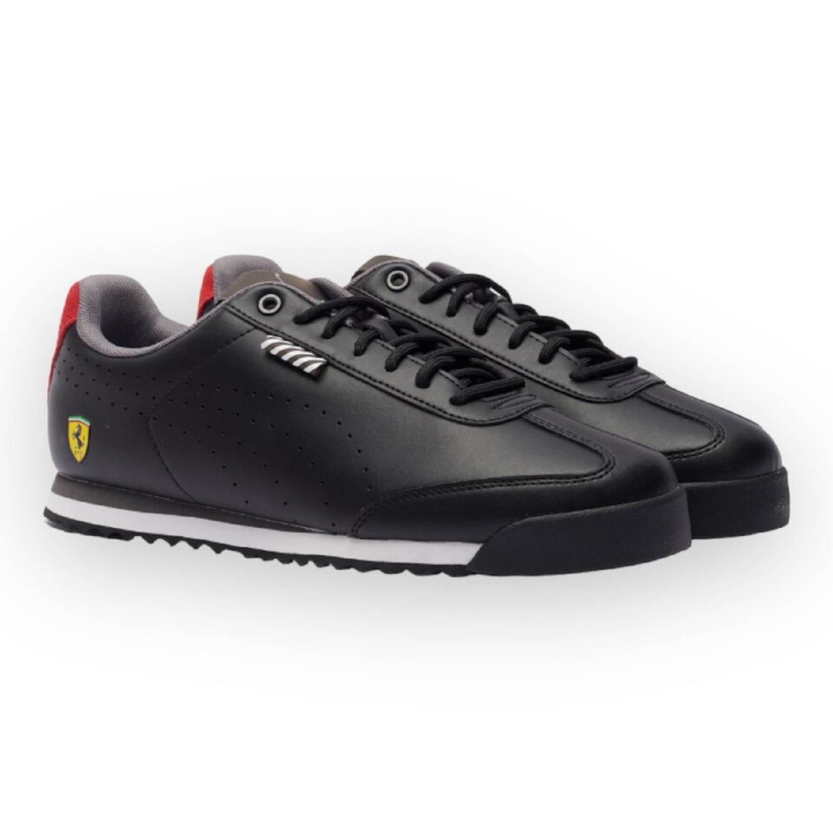 Tenis Puma Ferrari Roma Via Perf negro hombre .