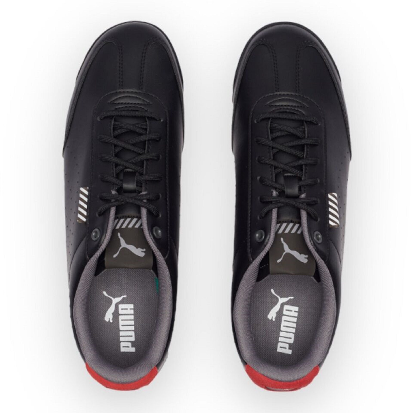 Tenis Puma Ferrari Roma Via Perf negro hombre .