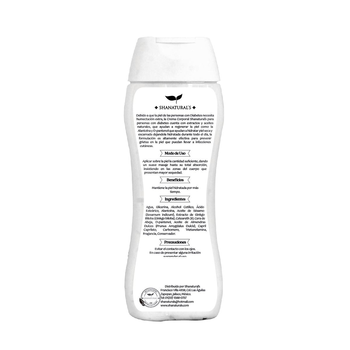 Crema Corporal Del Abuelo 400 ml Shanatural's