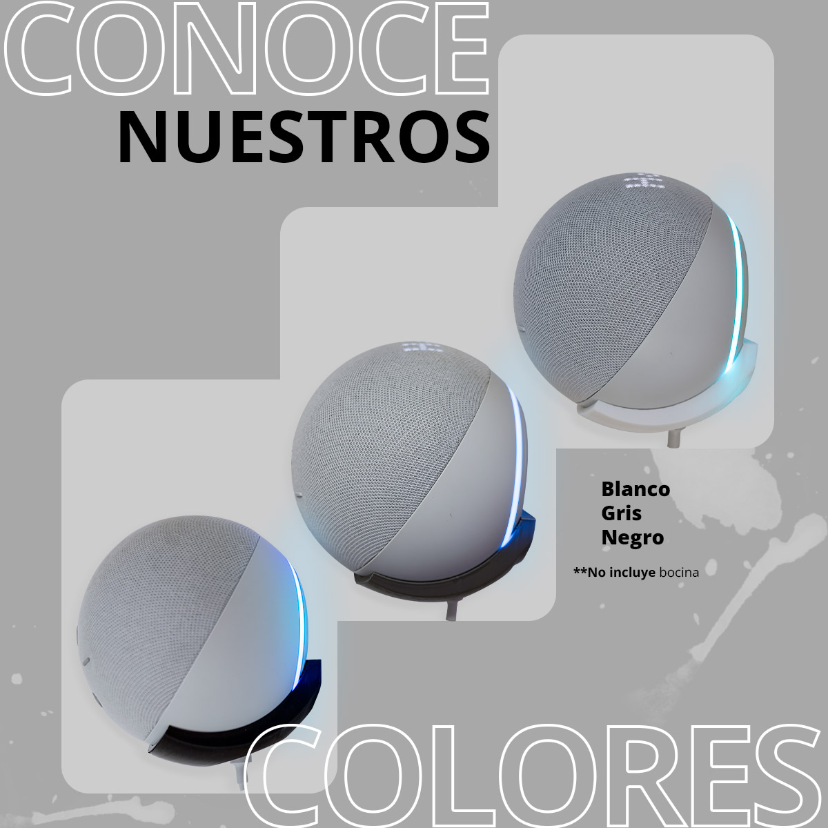 Soporte De Pared Para Alexa Echo Dot 4g Y 5g 