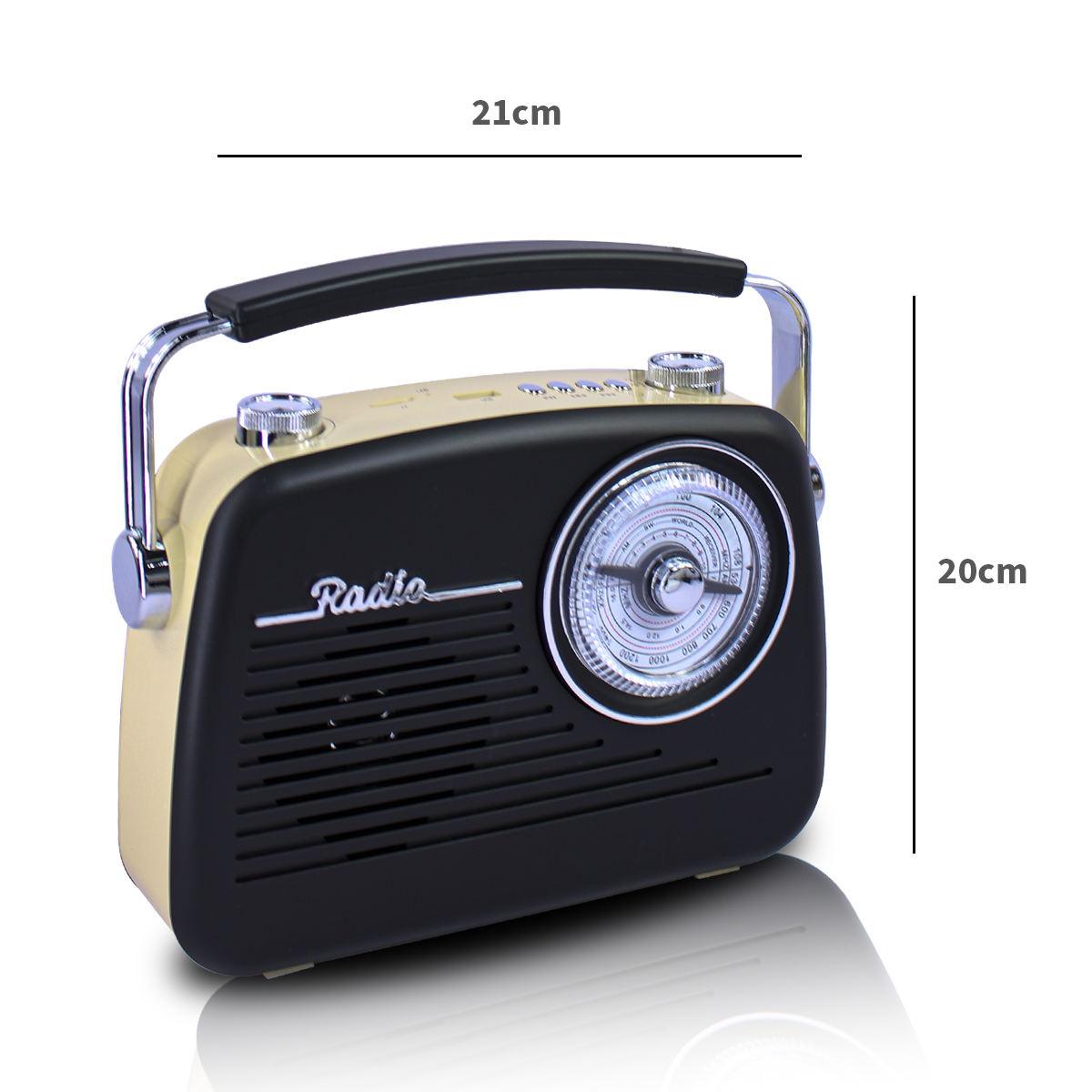 Bocina Vintage Bluetooth