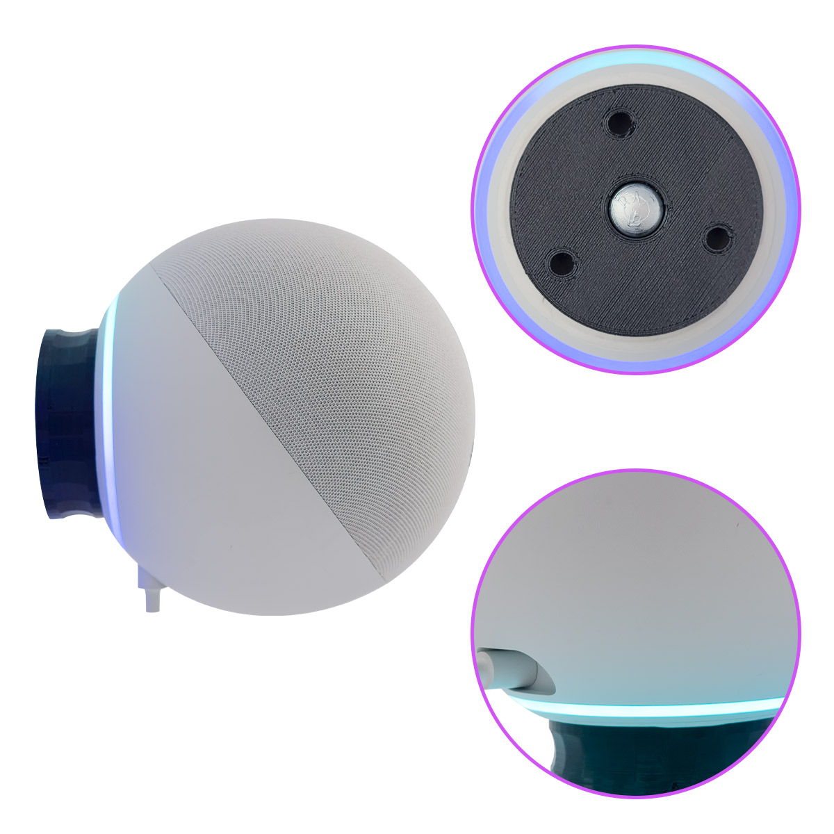 Soporte De Pared Para Alexa Echo (bocina Grade)