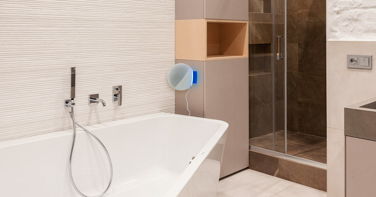 Soporte De Pared Para Alexa Echo (bocina Grade)