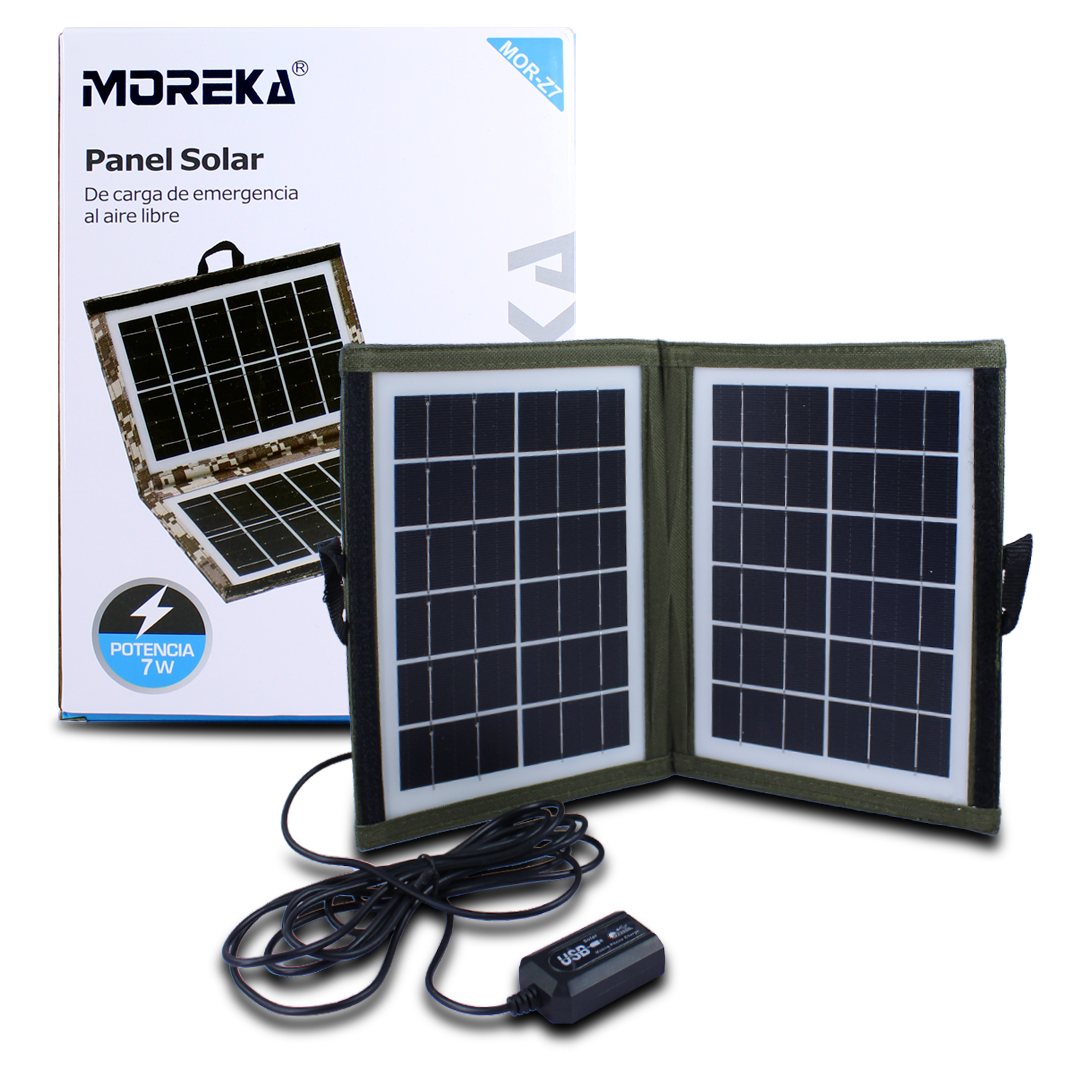 Panel Solar Cargador De Emergencia