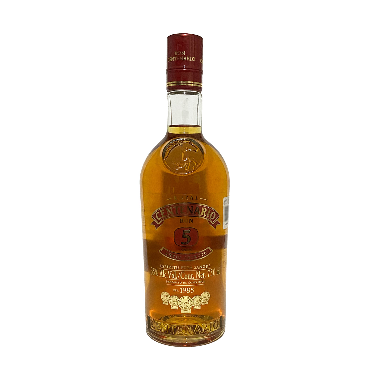 Ron Centenario Royal 5 Años Añejo Selecto 750 Ml