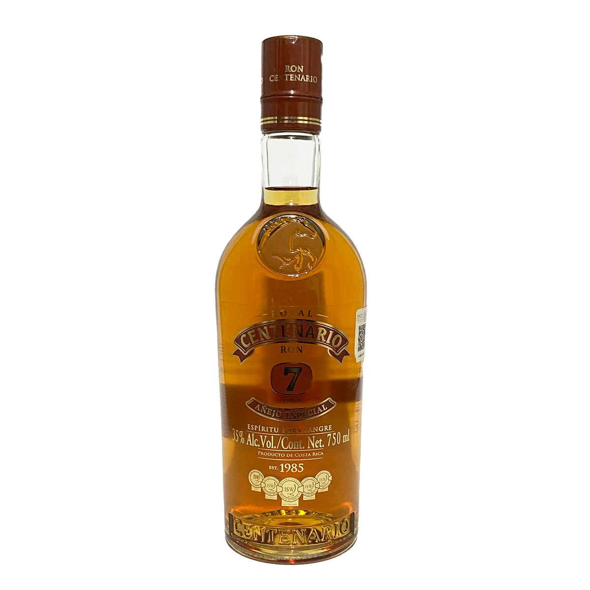 Ron Centenario Royal 7 Años Añejo Selecto 750 Ml
