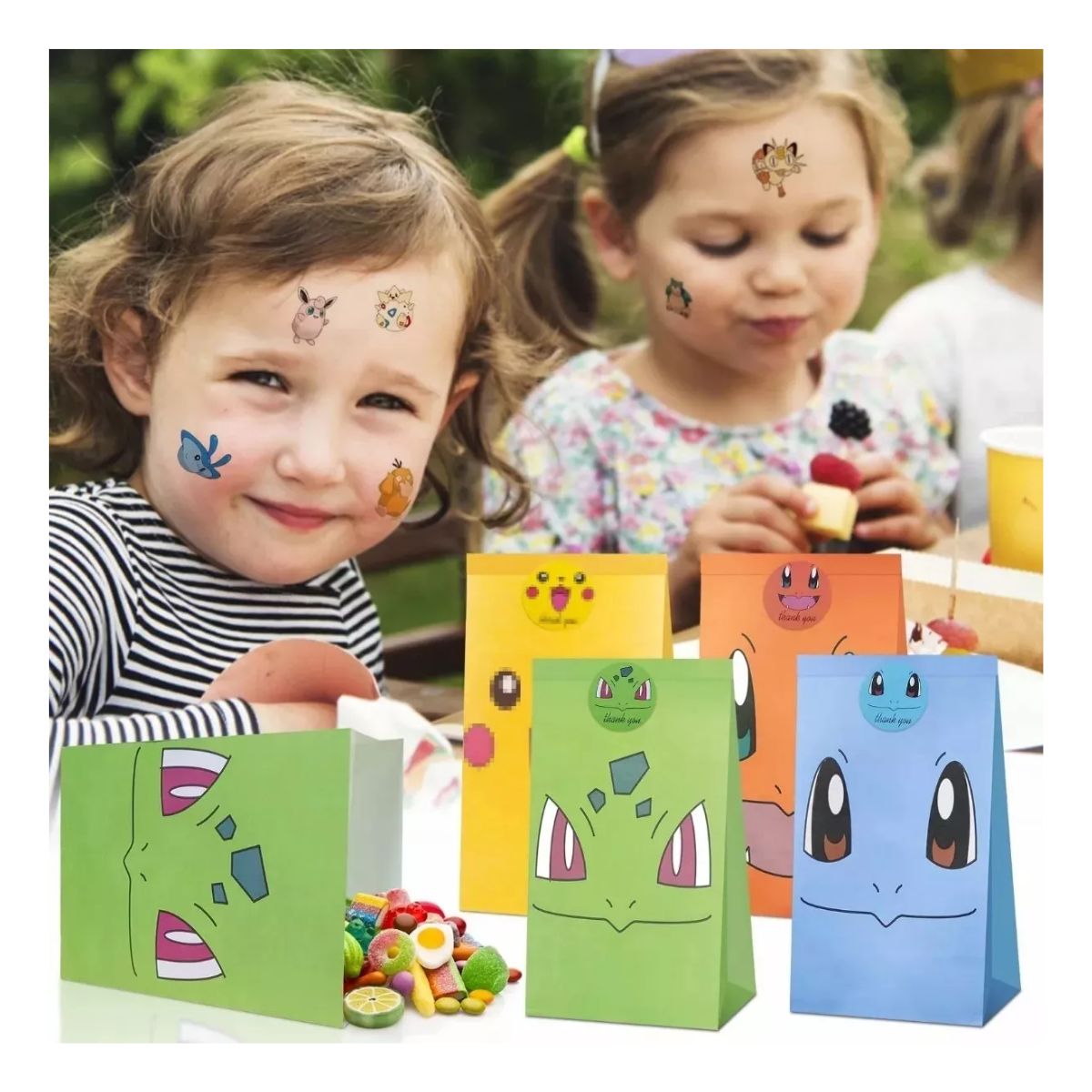 Bolsa De Dulces De Pokemon Para Para Fiestas Infantiles 24pz 