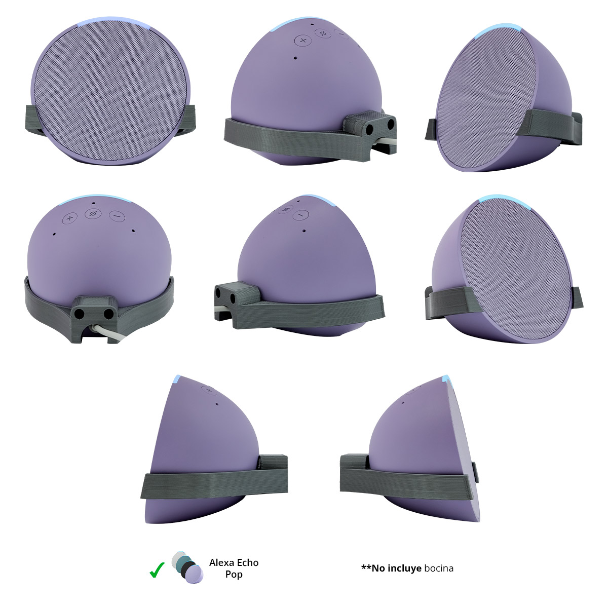 Soporte Alexa Echo Pop Impremli