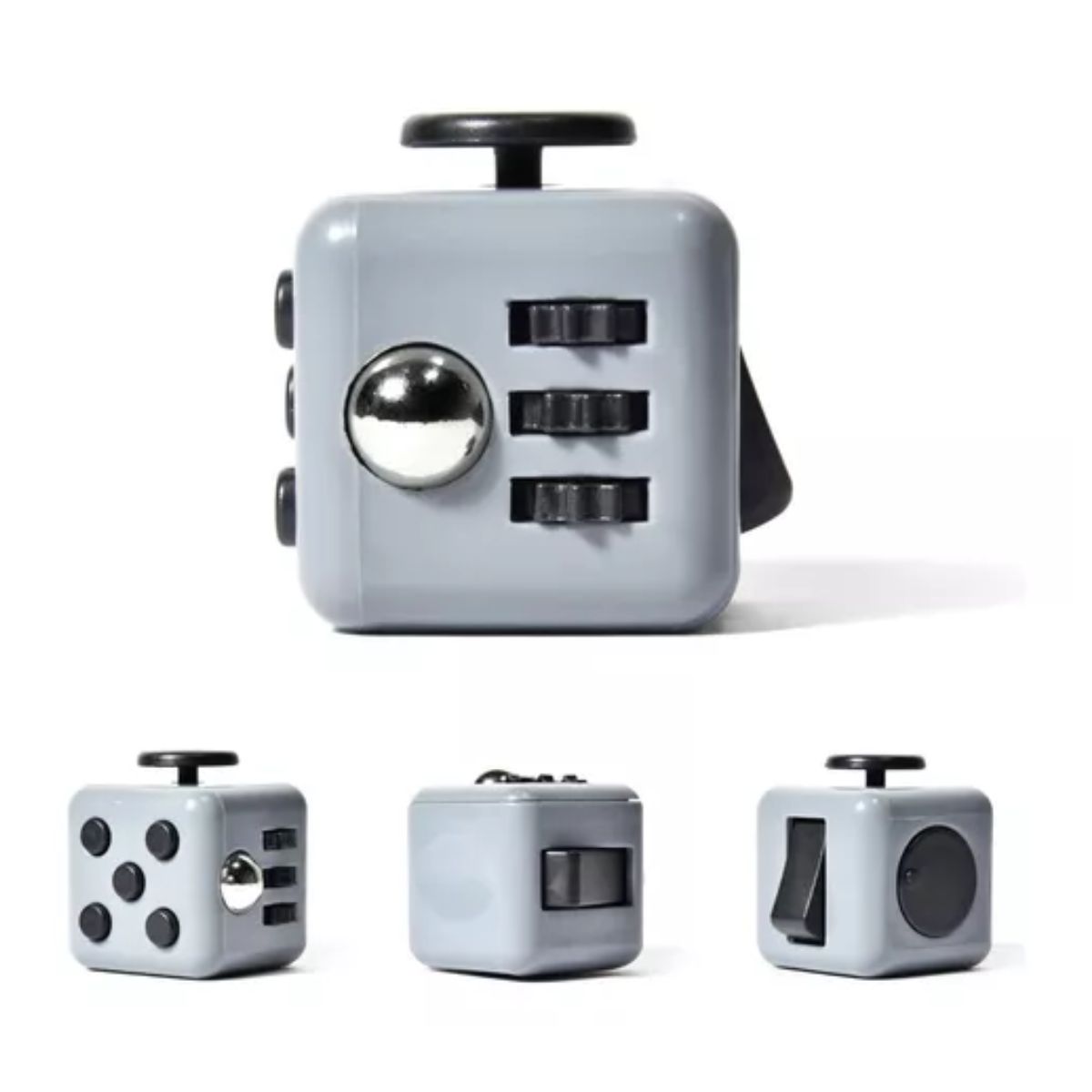 Juguete Anti Estrés Para La Ansiedad negro/gris