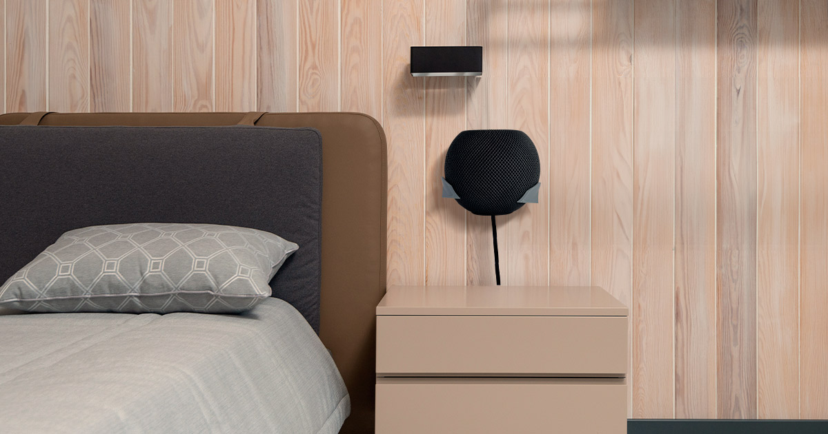 Base Soporte Pared Compatible Con Homepod Mini De Apple