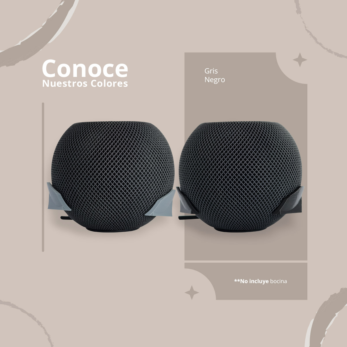 Base Soporte Pared Compatible Con Homepod Mini De Apple