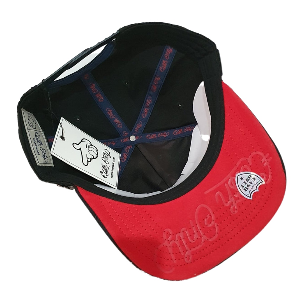 Gorra Cash Only Snapback LA Crimes Negro Unisex LA-08