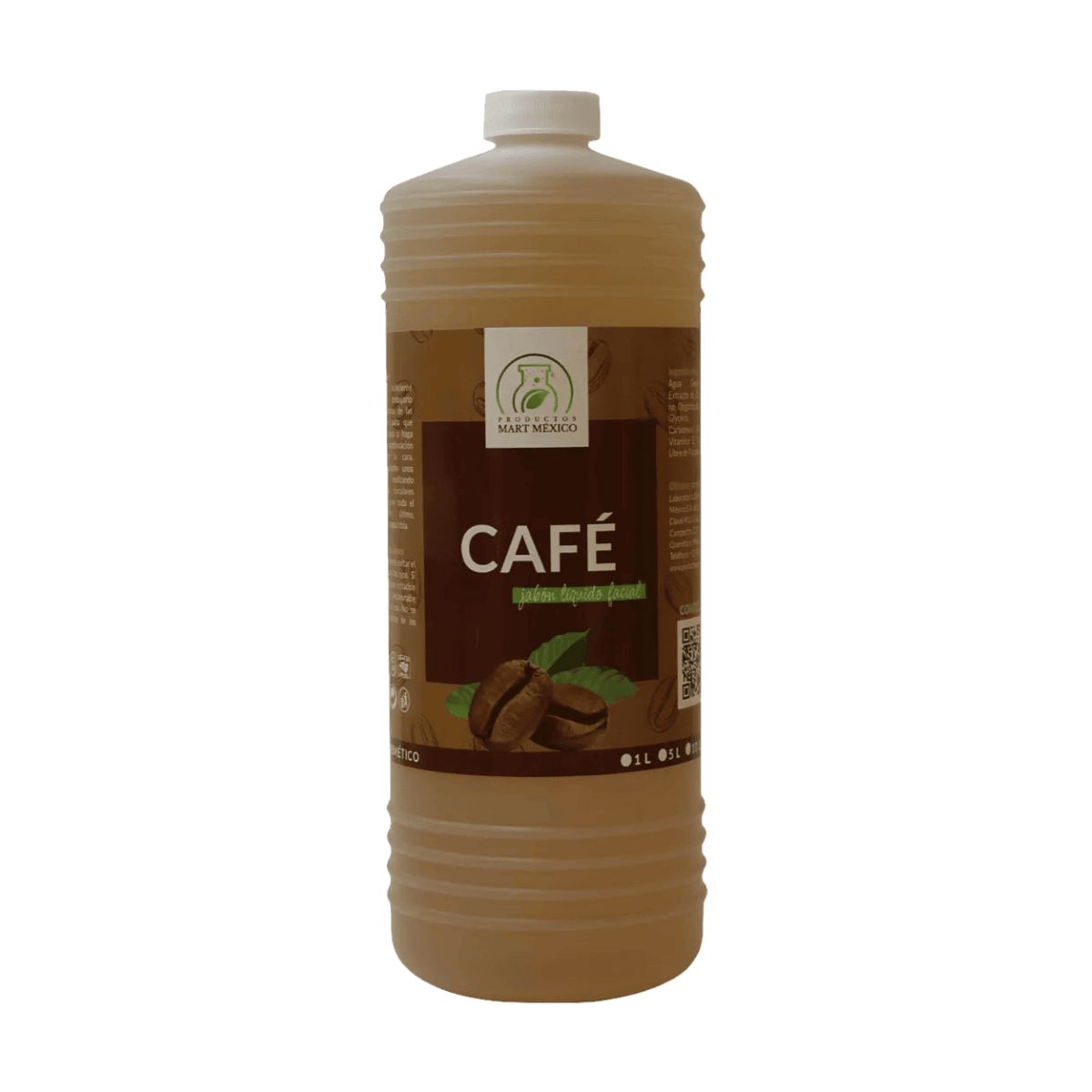 Jabón Facial De Café Antiinflamatorio 1 litro