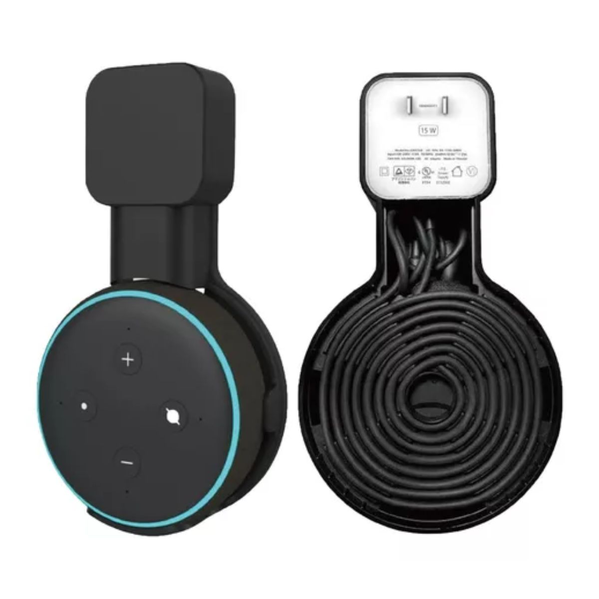 Soporte De Pared Amazon Alexa Echo Dot Tercera Generación negro