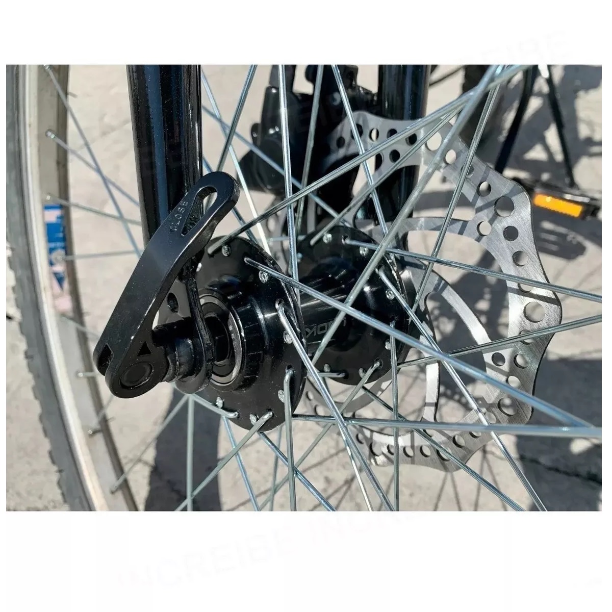 Kit Freno Disco Pinza De Cubo Varilla De Aluminio