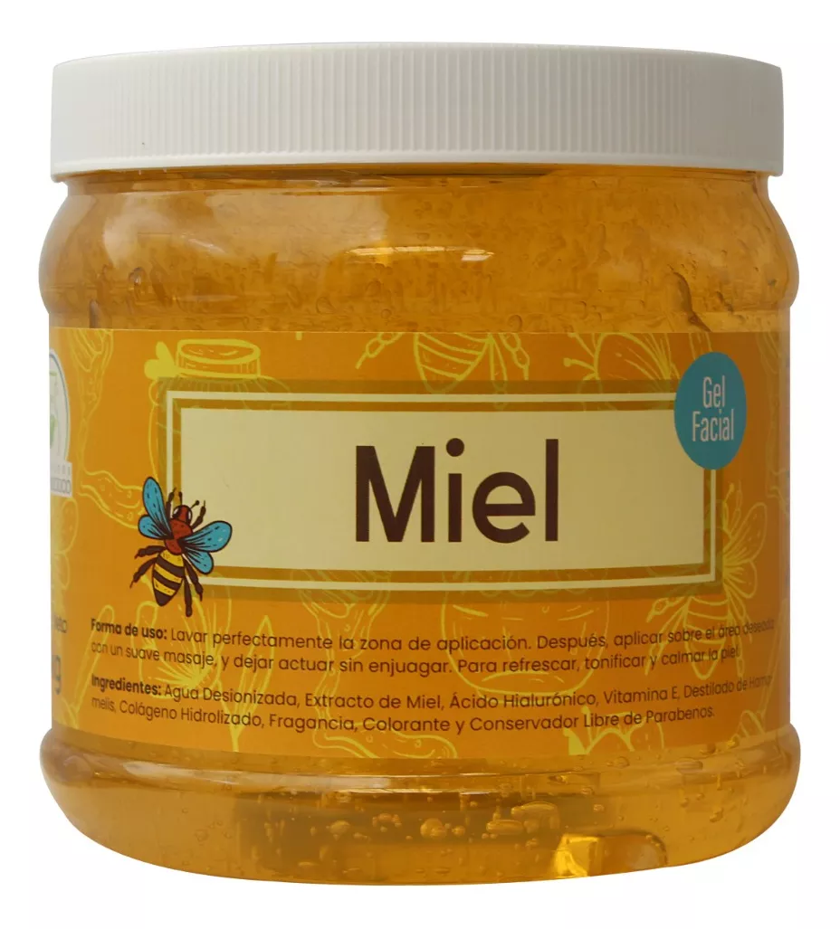 Gel Hidratante Facial De Miel Rápida Absorción 1 kilo
