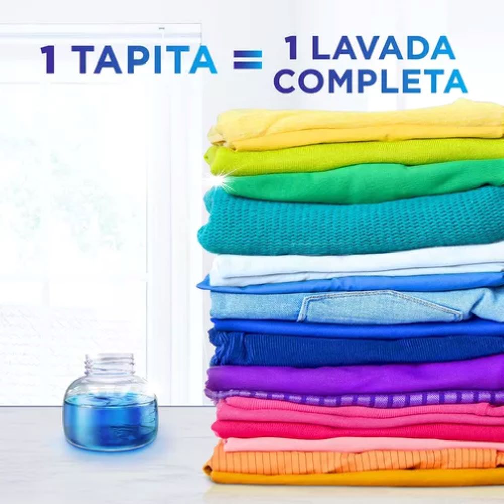 Detergente Líquido Ariel Revitacolor 2.8 L PACK 2 PZ