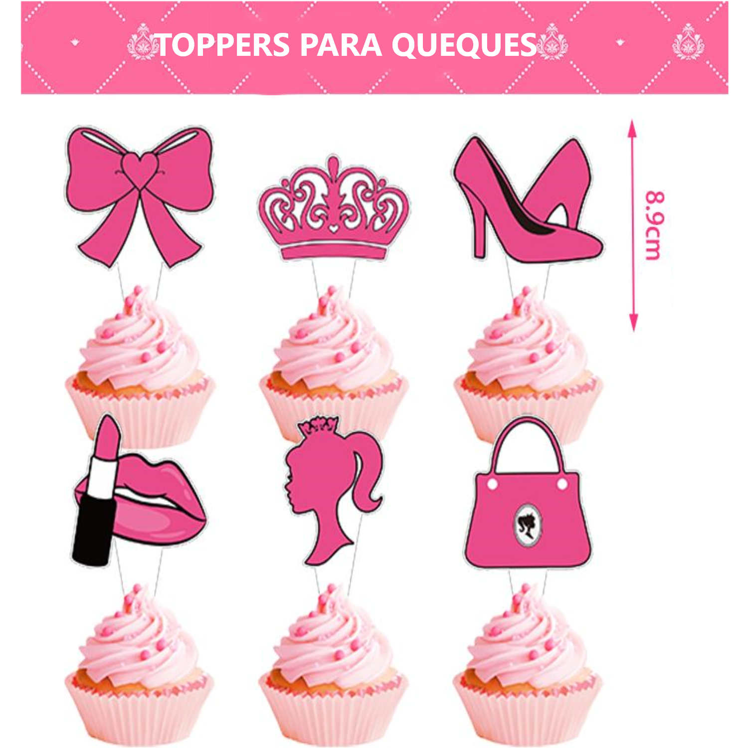 Globos Cumpleaños Decoración Alusivo De Barbie Kit Fiesta