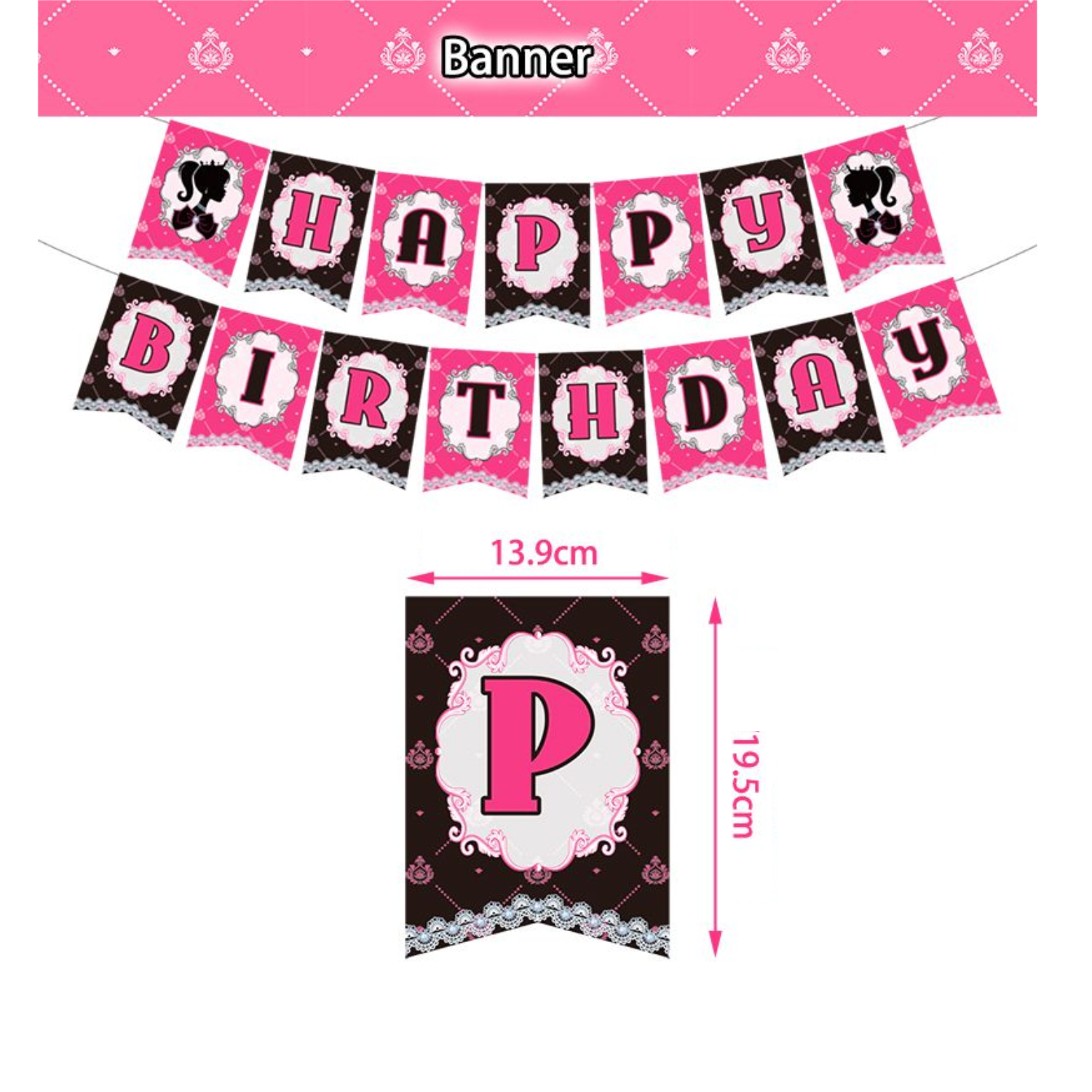 Globos Cumpleaños Decoración Alusivo De Barbie Kit Fiesta