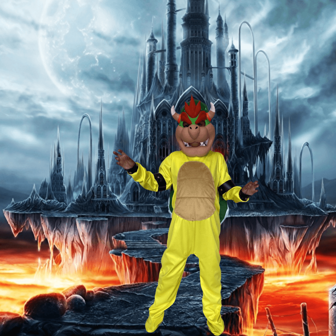 Disfraz Monstruo del Castillo - Disfraces Personajes Mario Bros - Cosplay Bowser