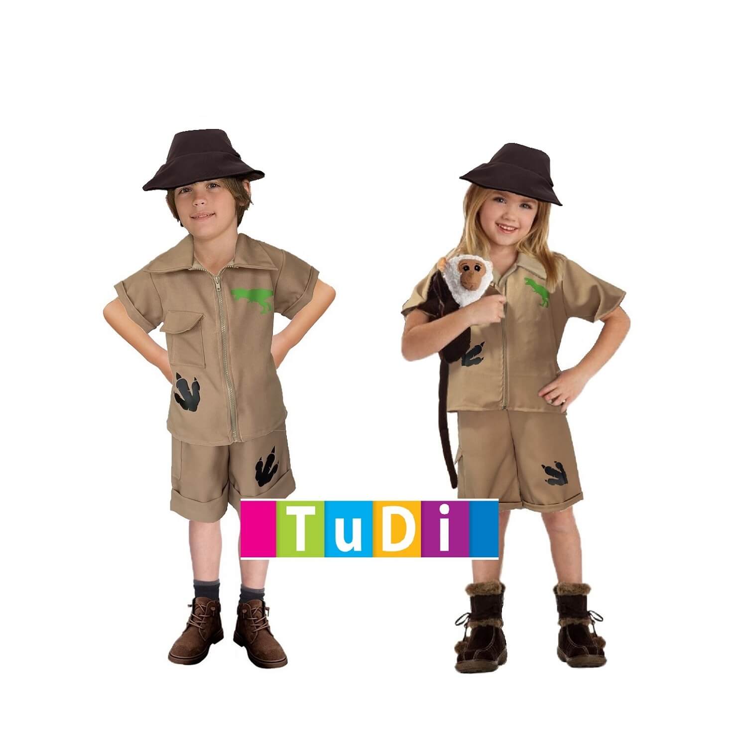 Disfraz de Explorador - Disfraces Safari - Traje Cazador Exploradora para Niñas