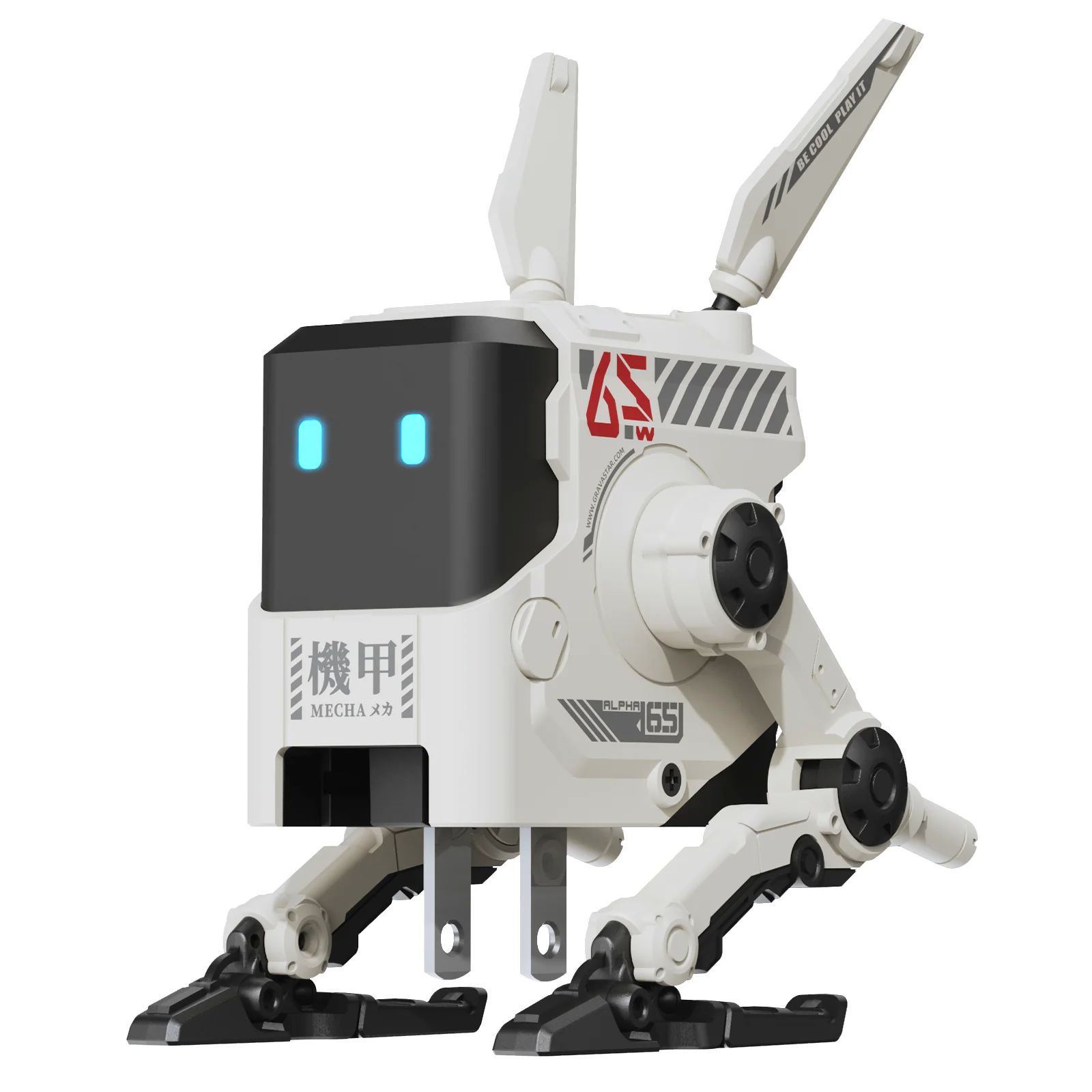 Estación De Carga Rápida Alpha 65 Con 3 Puertos Color Blanco