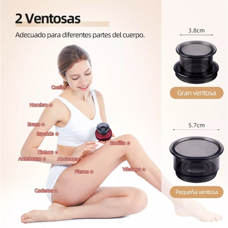 Ventosa Terapéutica Eléctrica De Masaje .