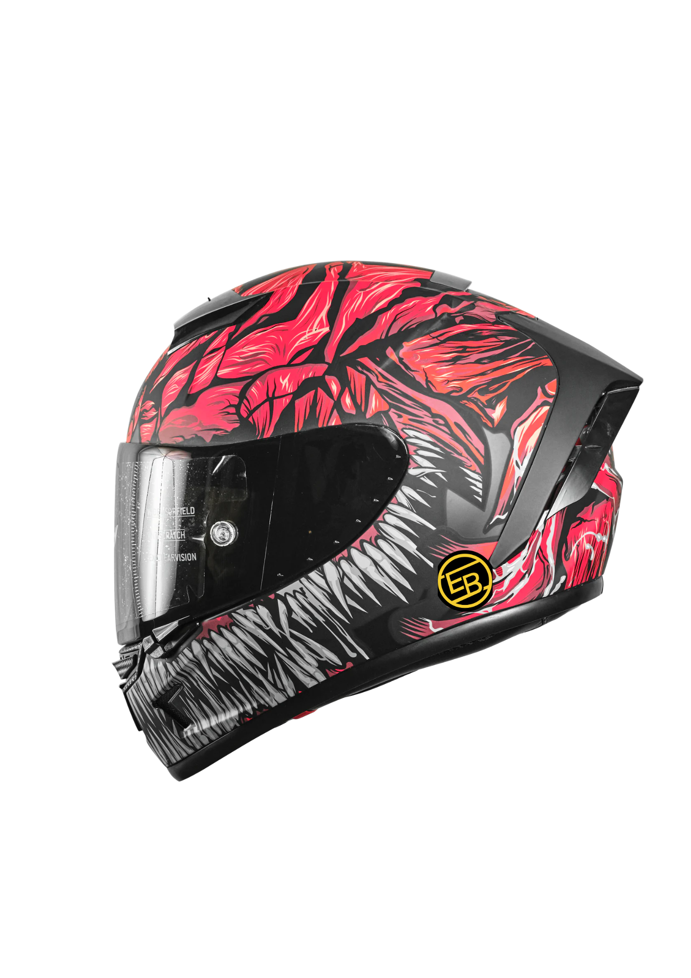 CASCO CERRADO KOV AIRCUT CARNIVOR ROJO MOTO