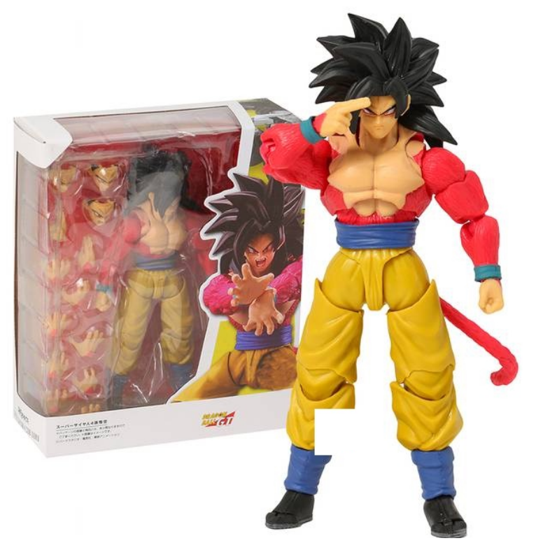 Goku saiyajin Ssj 4 Dragon Ball Figuarts Dragonball Figura Anime