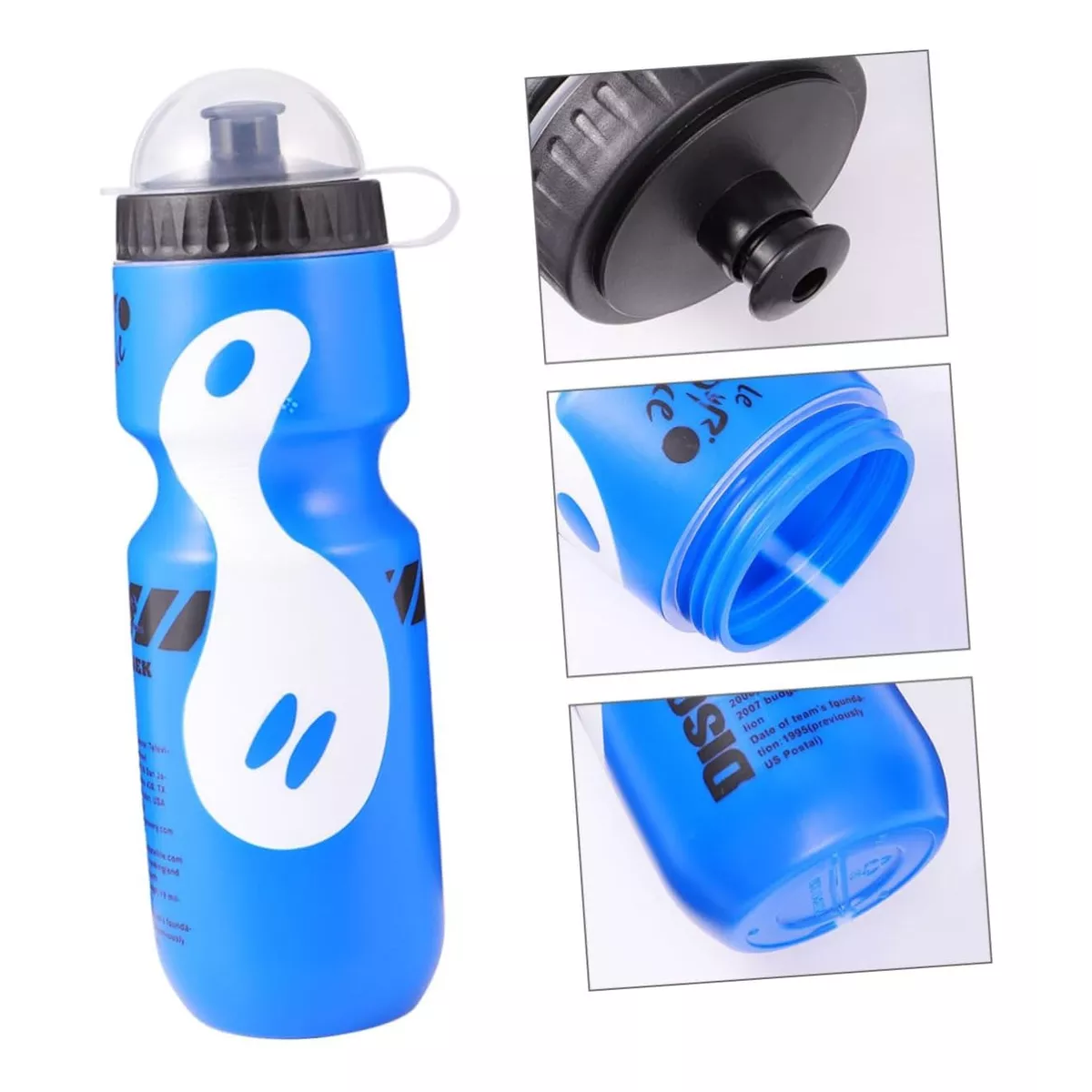 Set 5pcs Porta Anfora Bicicleta Portabidón Soporte Agua Botellas Azul