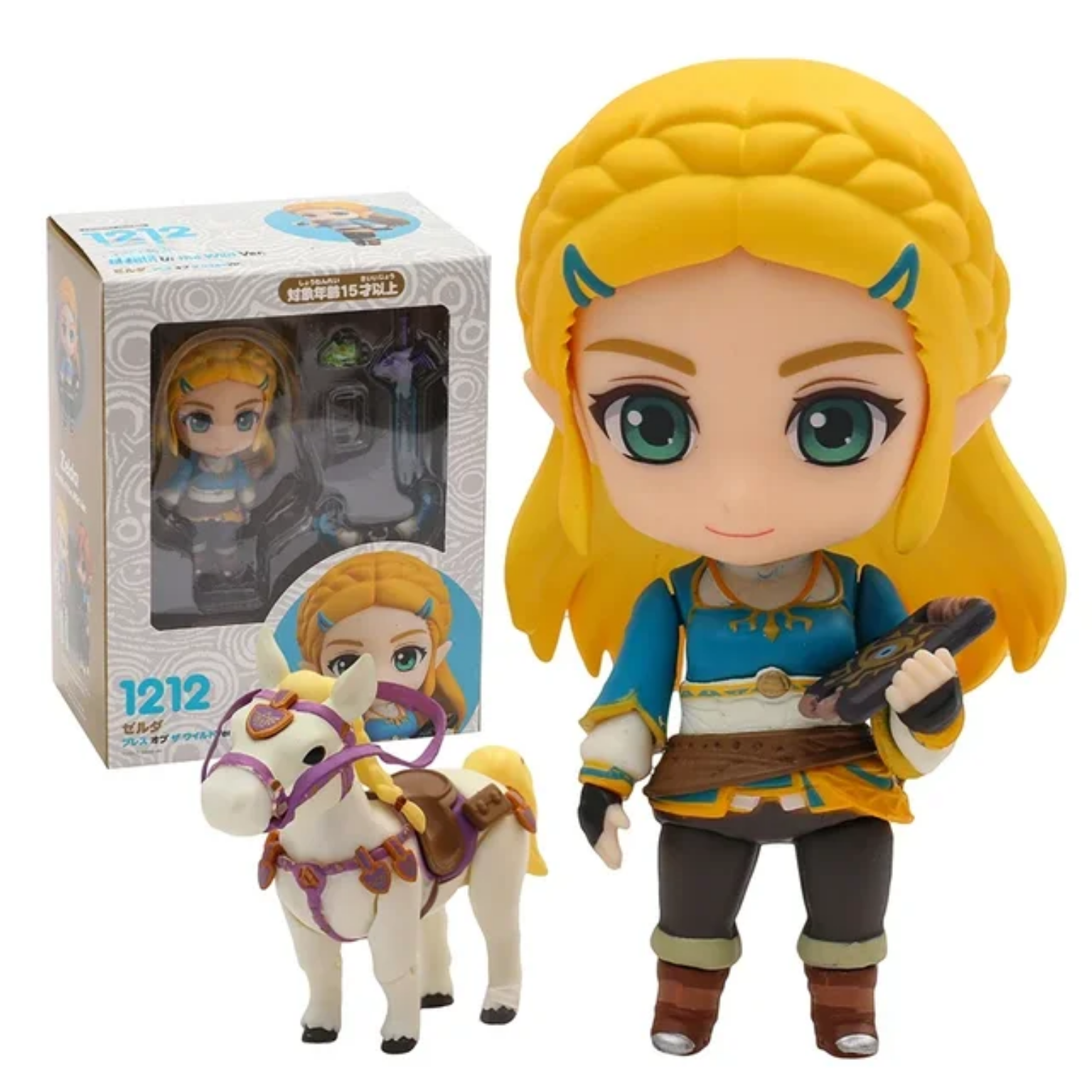 Zelda Breath Of The Wild Dx 1212 Link Nendoroid Figura Juego
