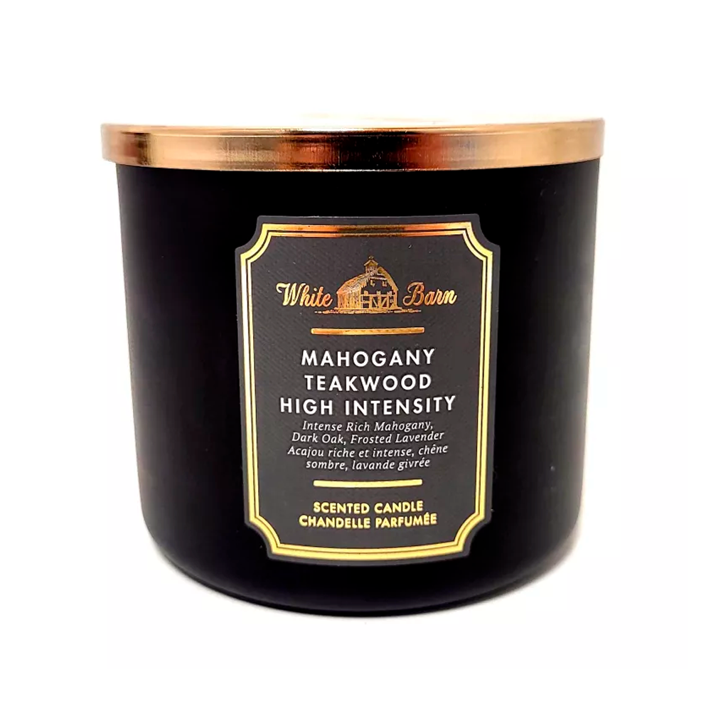 Vela Aromática Decorativa Mahogany Teakwood Bath And Body Works