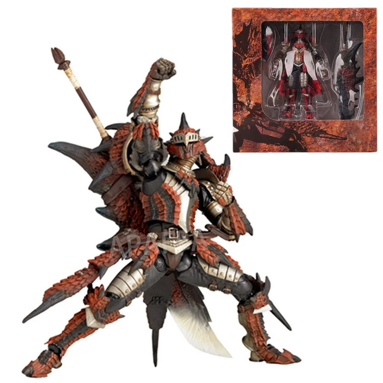 Rathalos Monster Hunter 123 Yamaguchi Revoltech Figura Juego