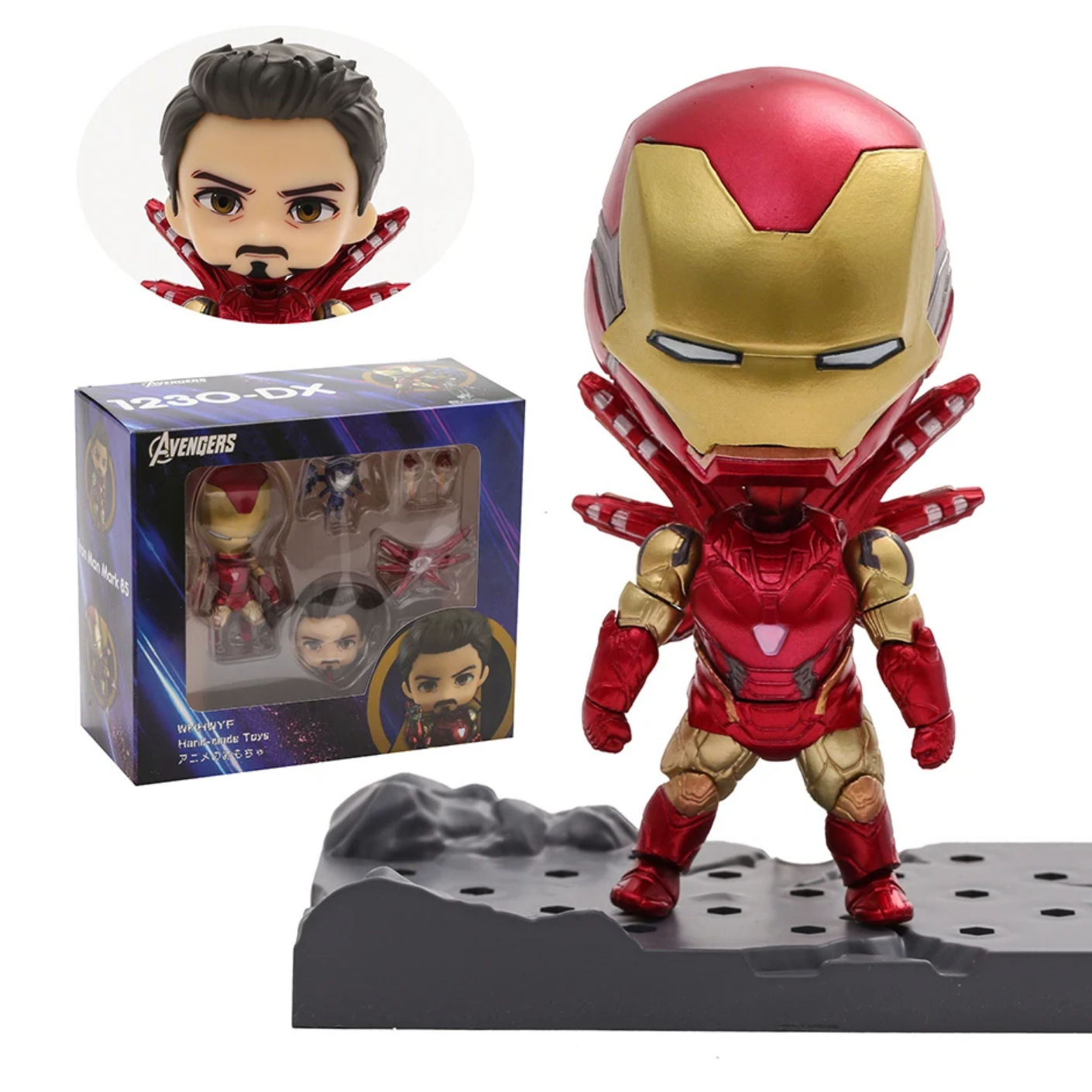 Iron Man Mark 85 Ironman Endgame 1230 Avengers Nendoroid Figura Marvel