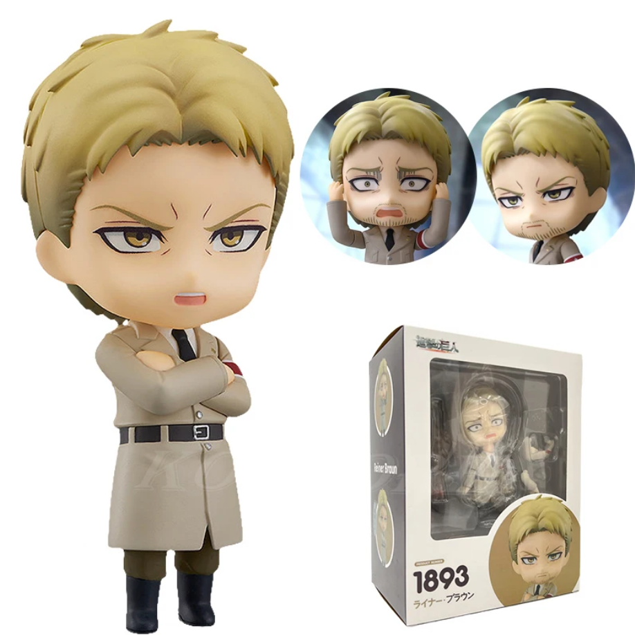 Reiner Braun 1893 Nendoroid Attack On Titan Shingeki Figura