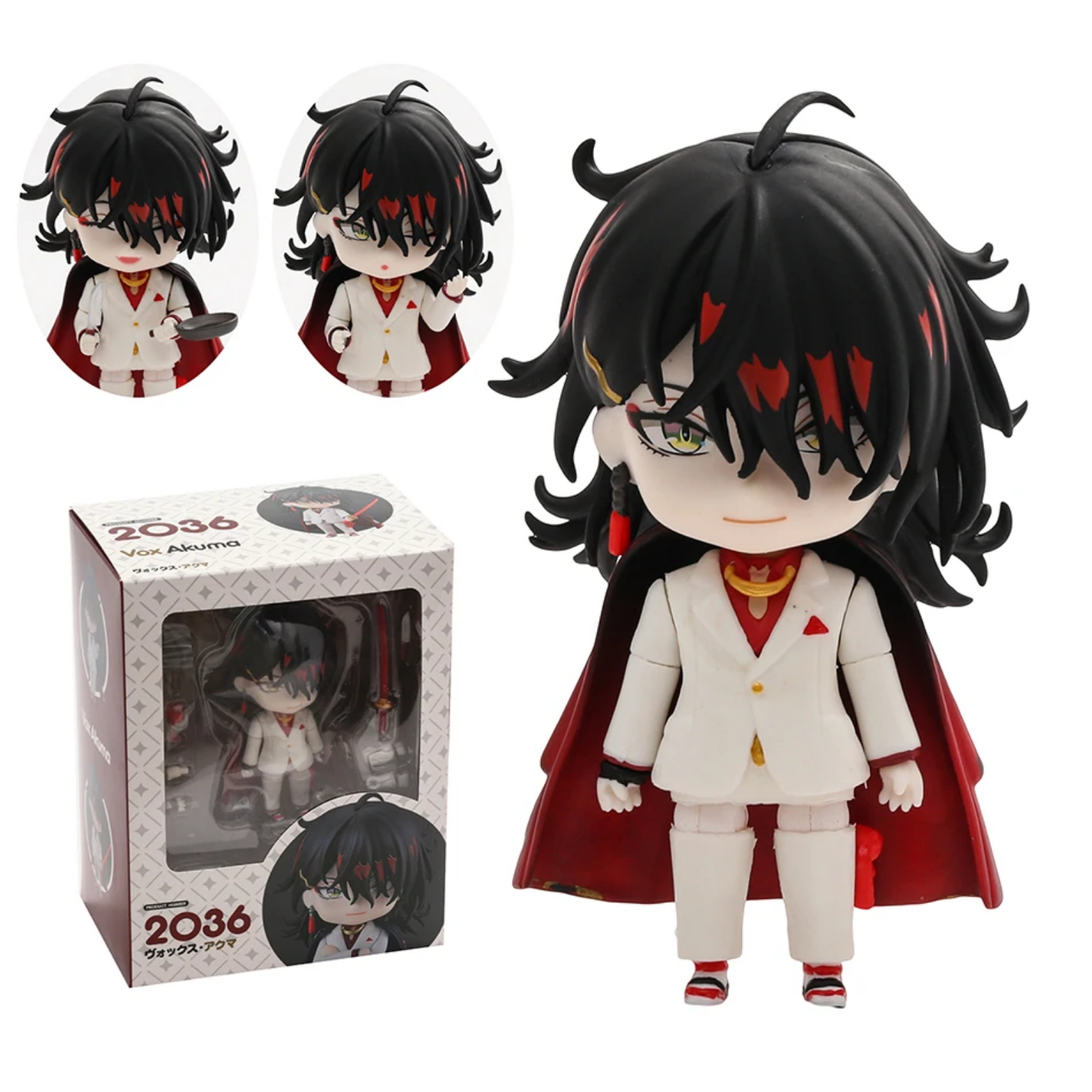 Vox Akuma 2036 Nendoroid Youtuber Streamer Figura Anime
