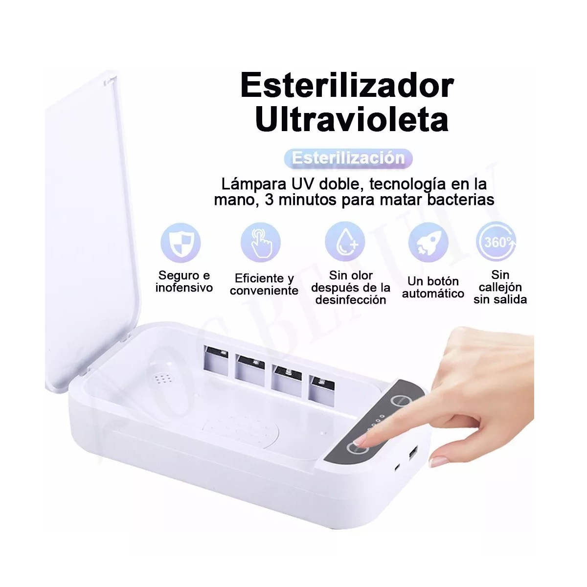Esterilizador De Caja Uv Led Herramientas Desinfeccion