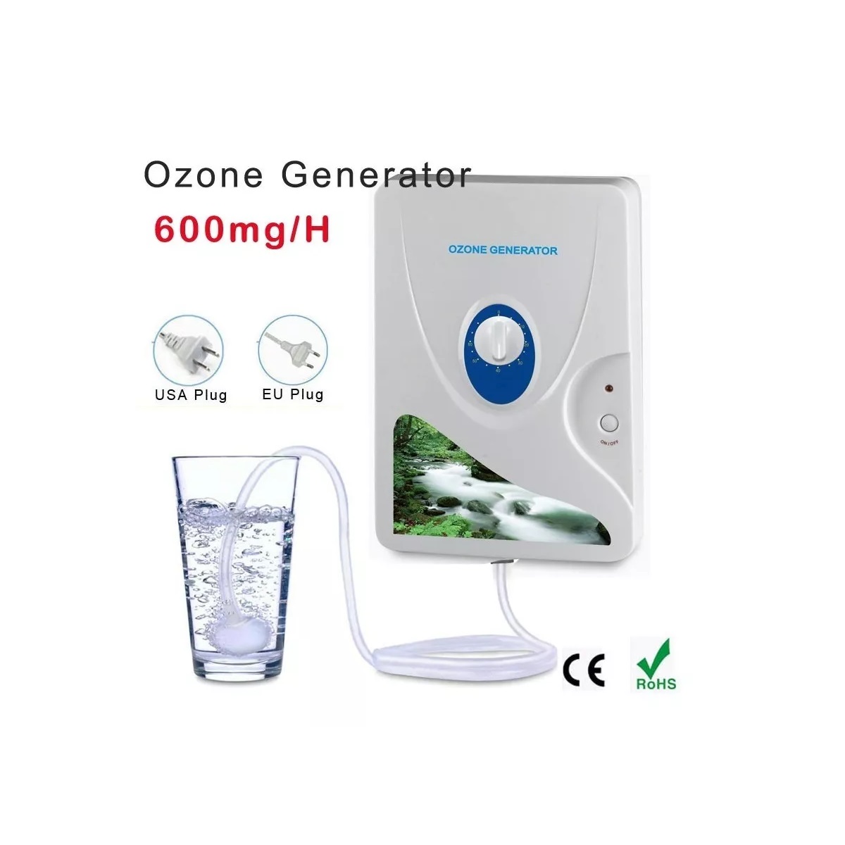 Generador Ozono Purificador Esteriliza Ozonizador Agua/aire