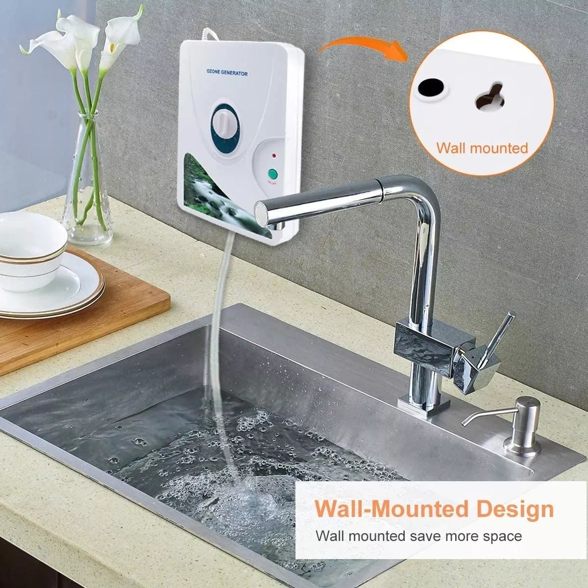 Generador Ozono Purificador Esteriliza Ozonizador Agua/aire