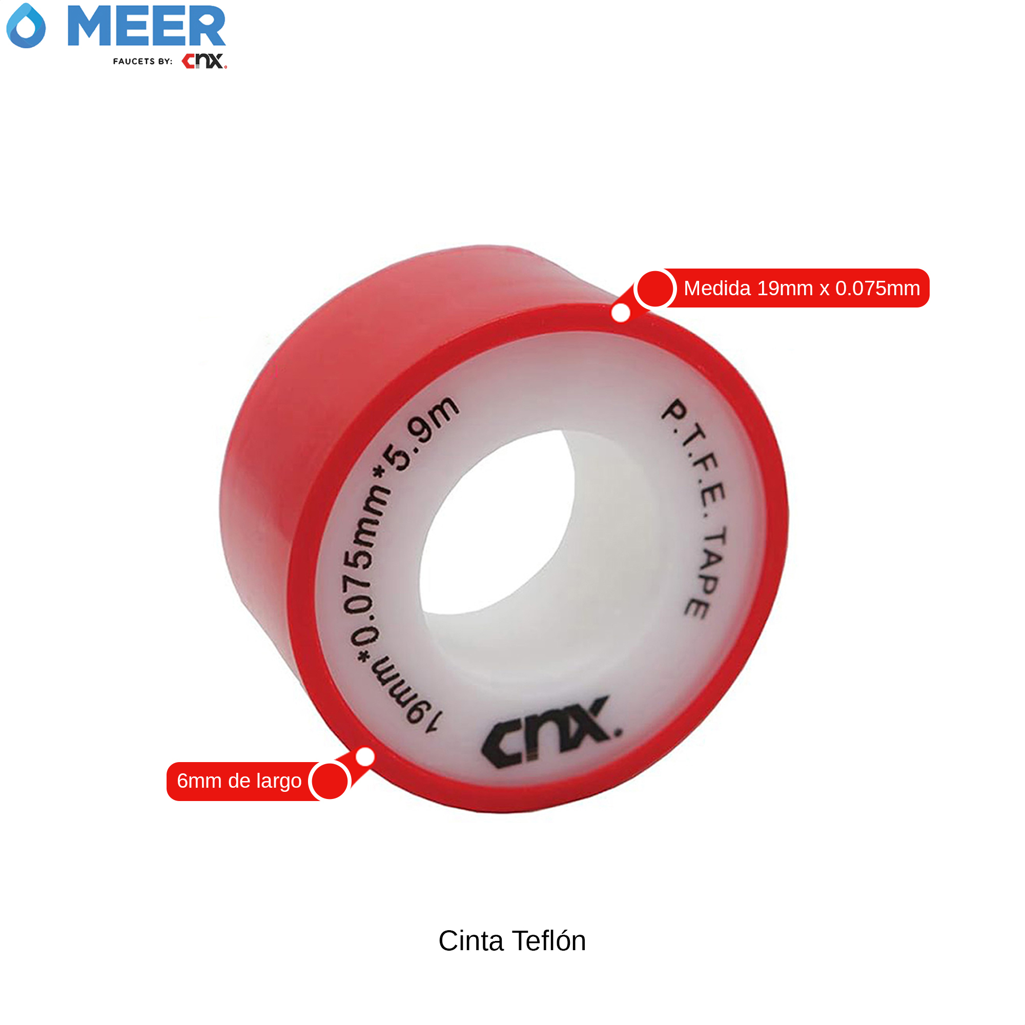 CNX Kit de Instalación de fregadero (para Tarja de una Tina), Incluye 2x Mangueras, 2x Válvulas ángulares, 1x Media Trampa con salida flexible, 1x Empaque, 1x Cinta de Teflón
