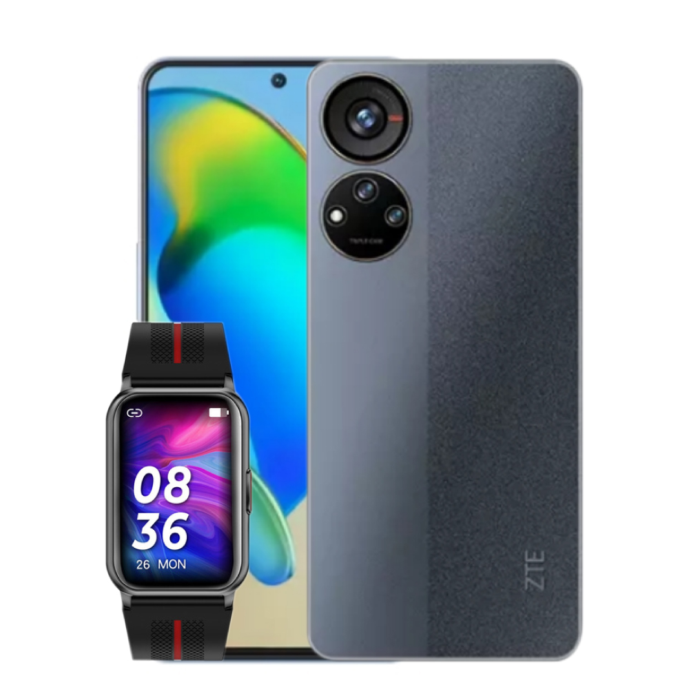 ZTE Axon 40 SE + Smartwhatch