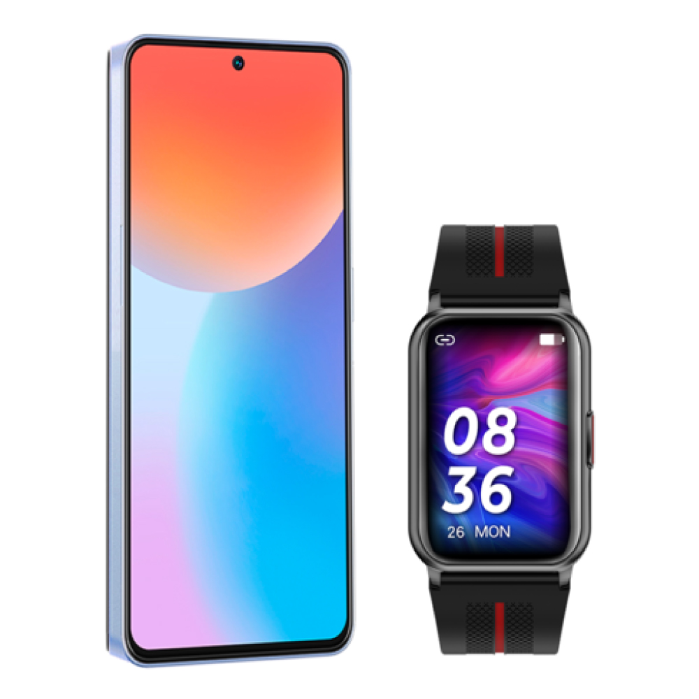 ZTE Axon 40 SE + Smartwhatch Azul