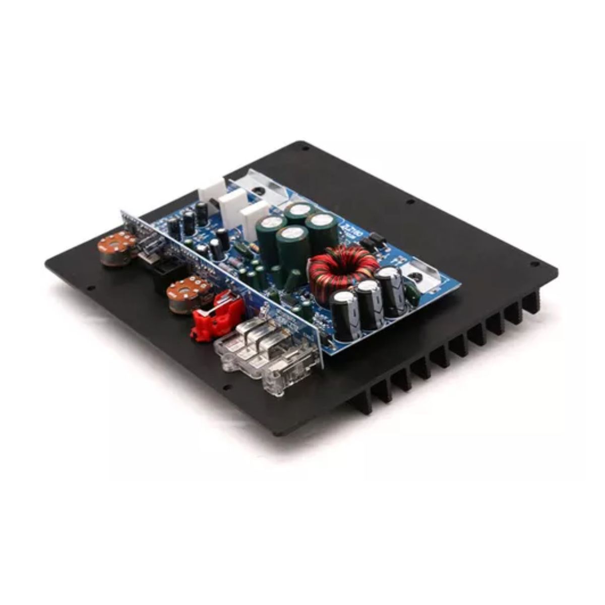 Amplificador De Audio Estéreo 12v 1500w Subwoofer negro