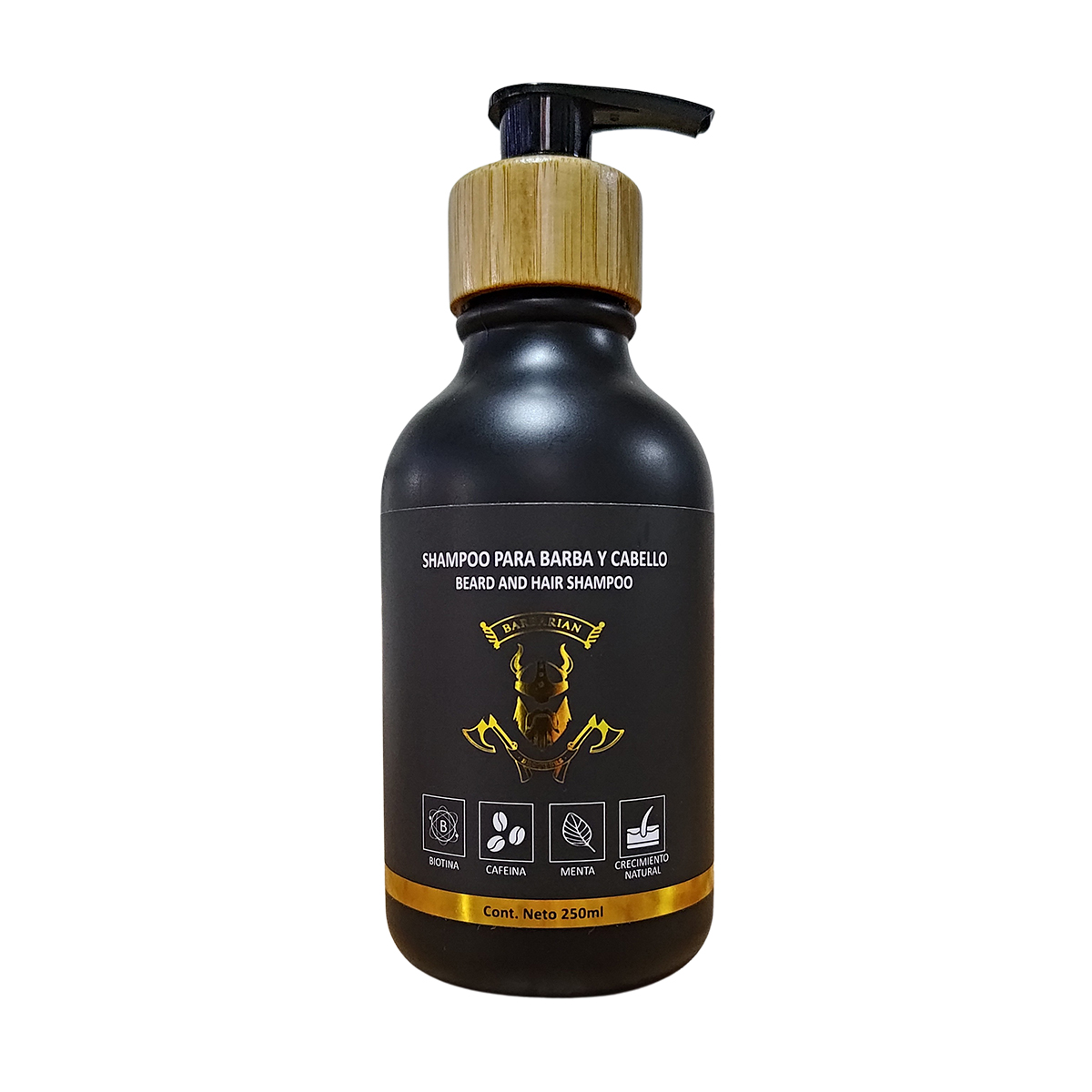 Shampoo Para Barba y Cabello