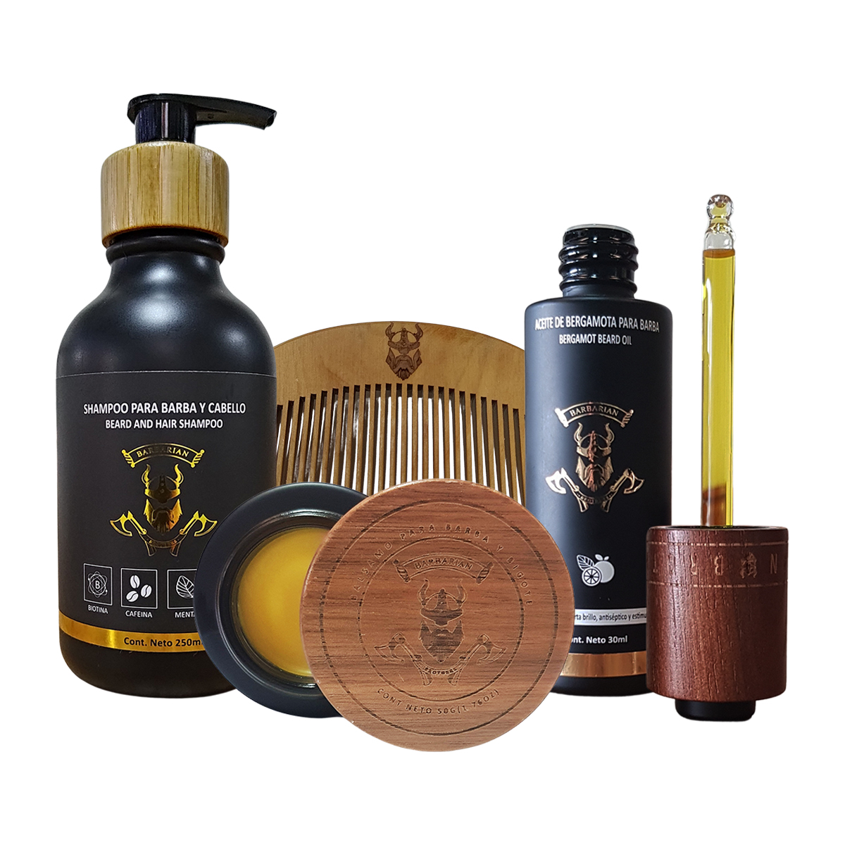 Kit Cuidado de Barba Basico