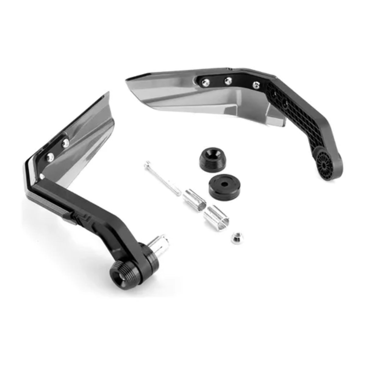 Cubre Puños Hand Guard Alma Metalica Italika Ns Yamaha Ktm negro